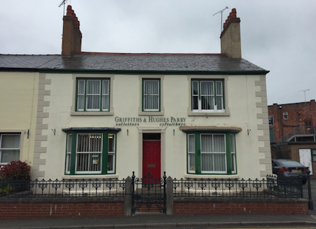 Griffiths & Hughes Parry Solicitors front of building